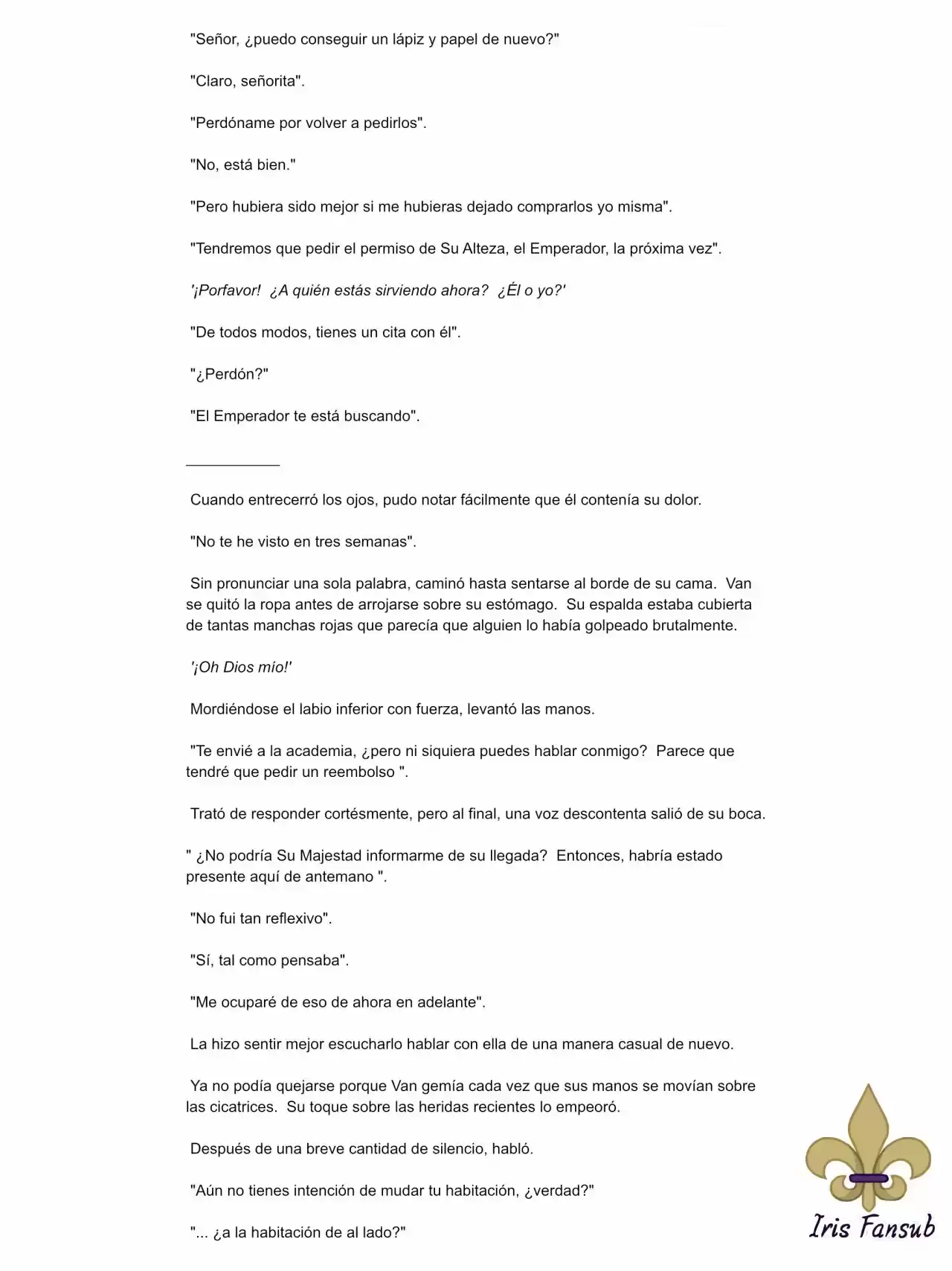 Por Qué El Rey Necesita Una Secretaria (Novela) - Capítulo 15 - Página 4 - LectorTMOo