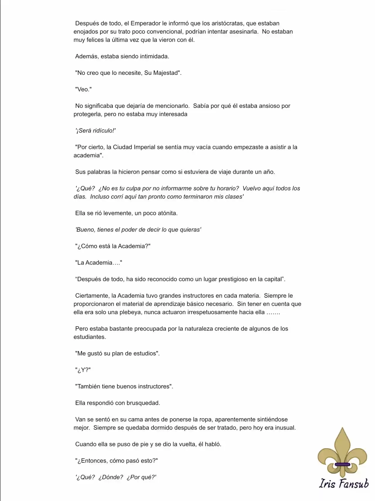 Por Qué El Rey Necesita Una Secretaria (Novela) - Capítulo 15 - Página 5 - LectorTMOo