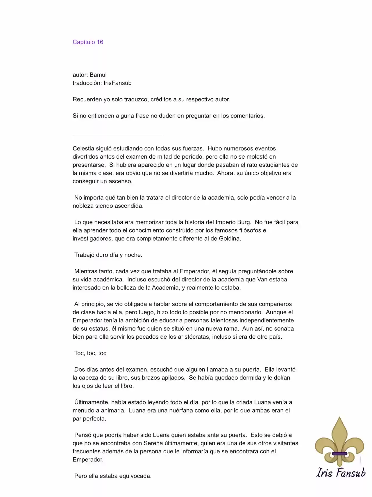 Por Qué El Rey Necesita Una Secretaria (Novela) - Capítulo 16 - Página 2 - LectorTMOo