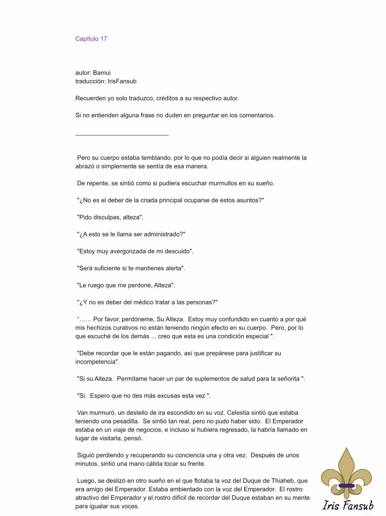 Por Qué El Rey Necesita Una Secretaria (Novela) - Capítulo 17 - Página 2 - LectorTMOo