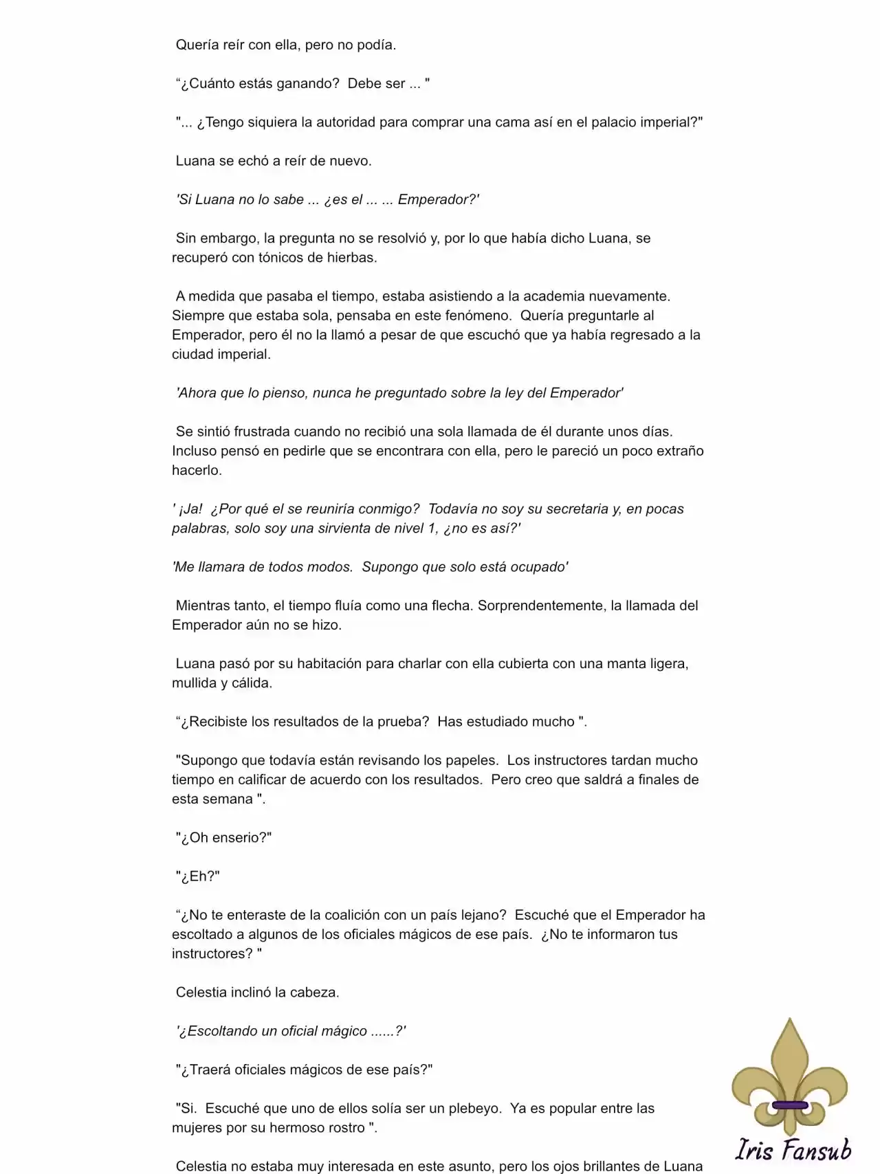 Por Qué El Rey Necesita Una Secretaria (Novela) - Capítulo 17 - Página 5 - LectorTMOo