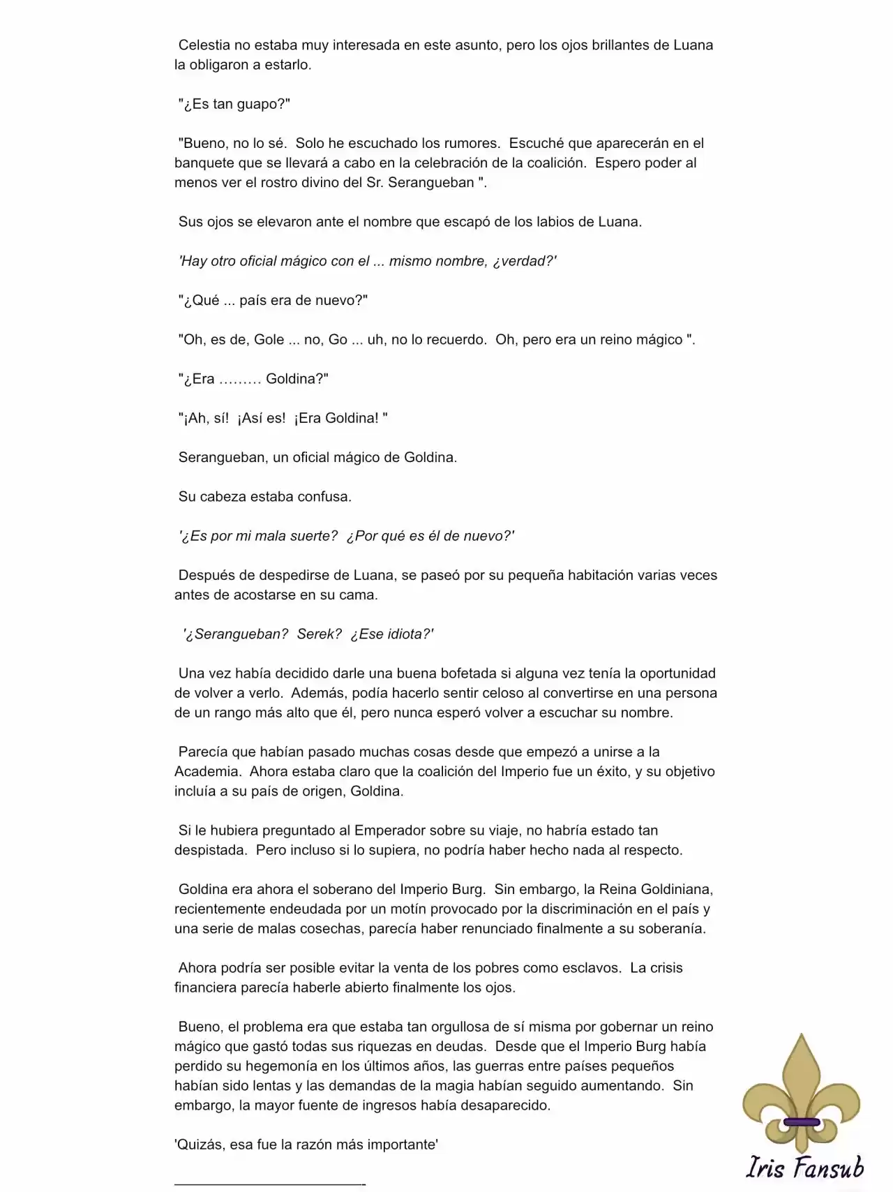 Por Qué El Rey Necesita Una Secretaria (Novela) - Capítulo 17 - Página 6 - LectorTMOo