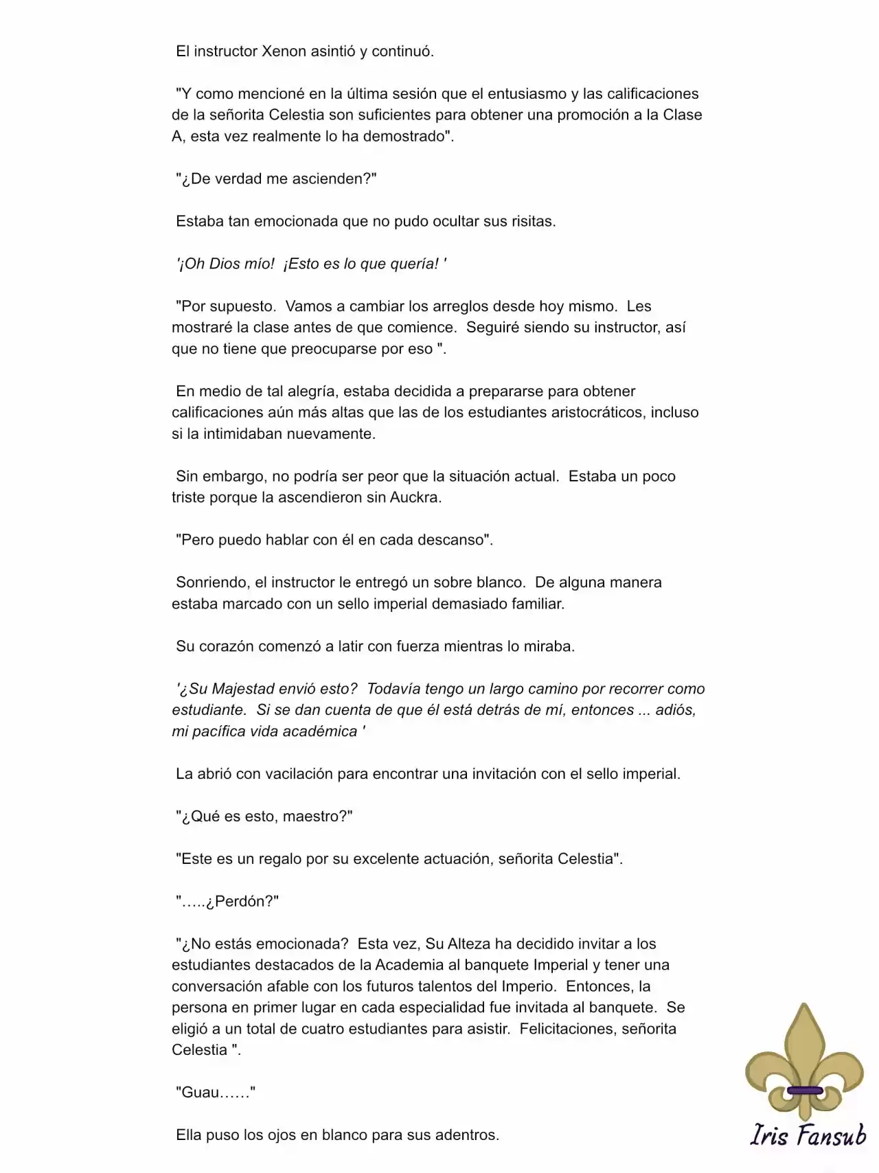 Por Qué El Rey Necesita Una Secretaria (Novela) - Capítulo 18 - Página 5 - LectorTMOo