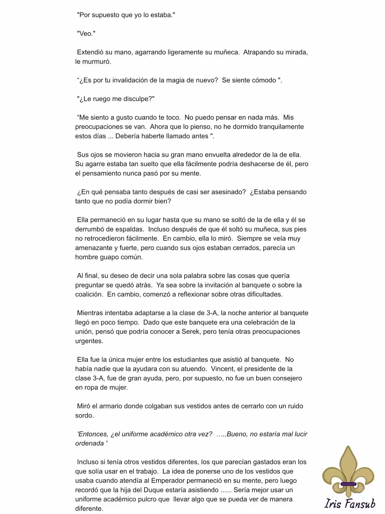 Por Qué El Rey Necesita Una Secretaria (Novela) - Capítulo 19 - Página 6 - LectorTMOo