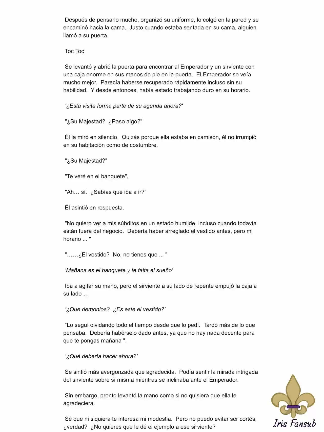 Por Qué El Rey Necesita Una Secretaria (Novela) - Capítulo 19 - Página 7 - LectorTMOo