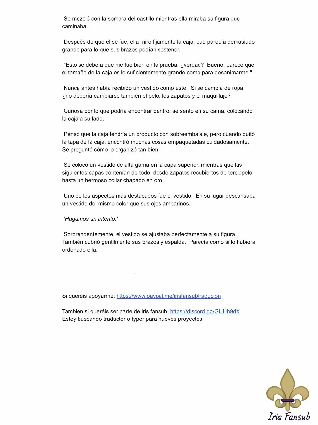 Por Qué El Rey Necesita Una Secretaria (Novela) - Capítulo 19 - Página 8 - LectorTMOo