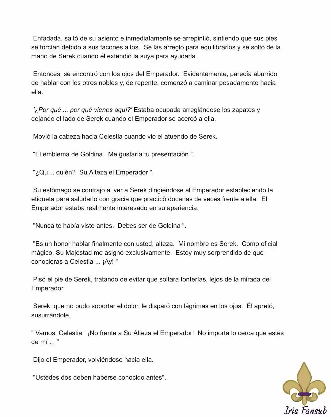 Por Qué El Rey Necesita Una Secretaria (Novela) - Capítulo 22 - Página 3 - LectorTMOo