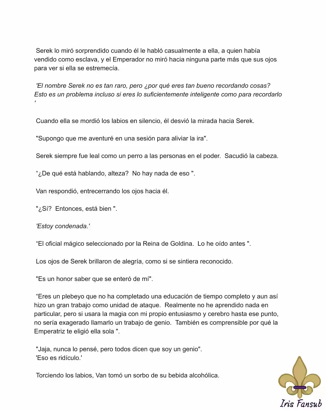 Por Qué El Rey Necesita Una Secretaria (Novela) - Capítulo 22 - Página 4 - LectorTMOo