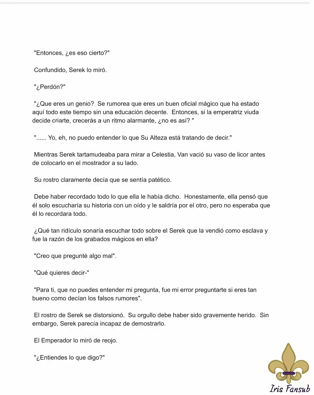Por Qué El Rey Necesita Una Secretaria (Novela) - Capítulo 22 - Página 5 - LectorTMOo