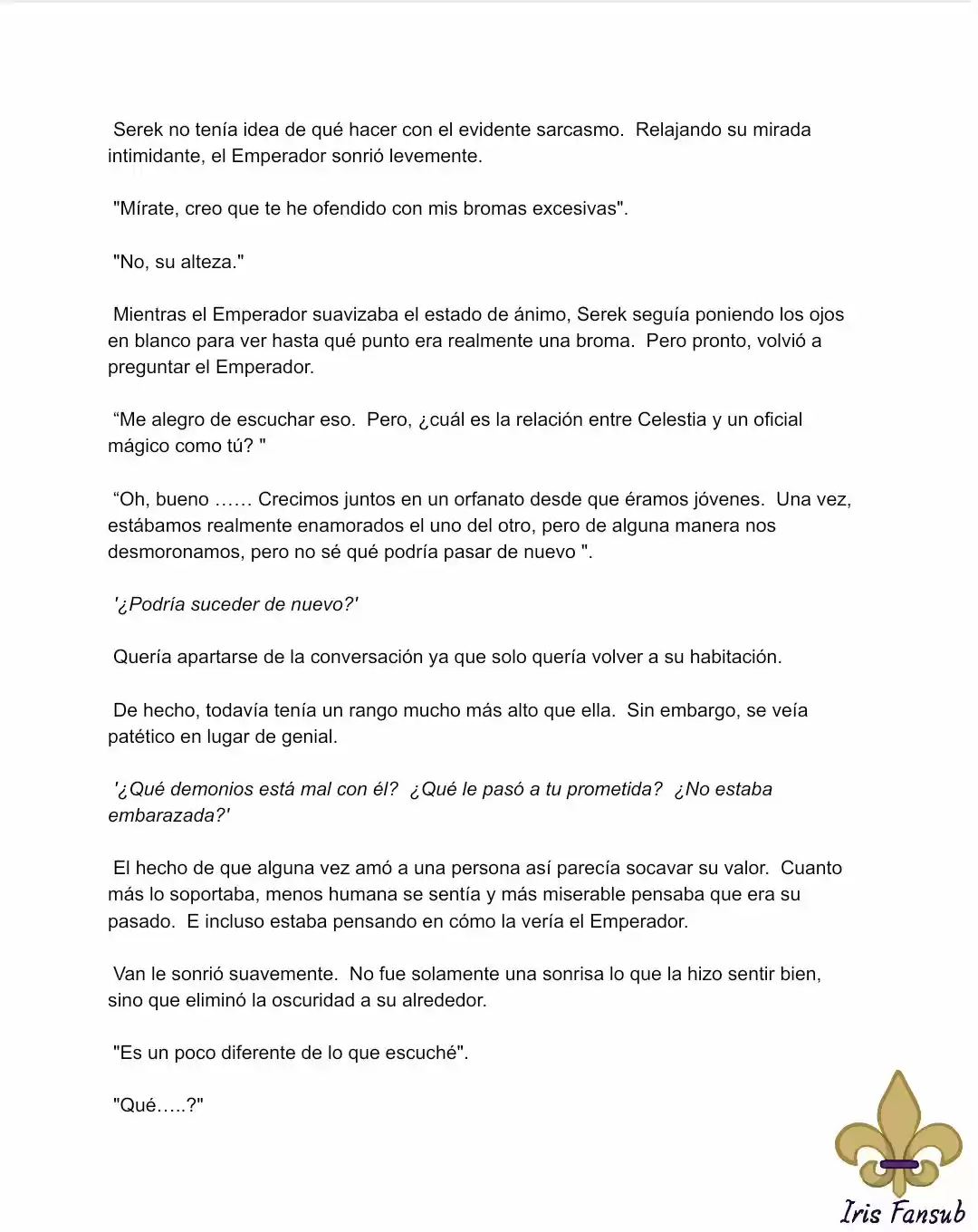 Por Qué El Rey Necesita Una Secretaria (Novela) - Capítulo 22 - Página 6 - LectorTMOo