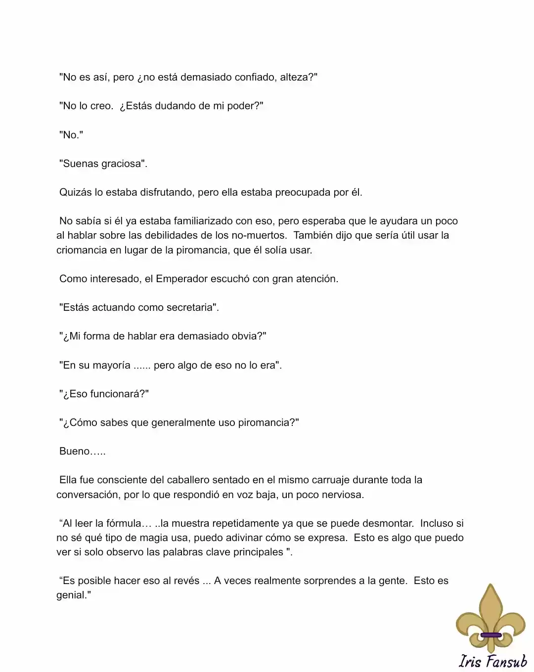 Por Qué El Rey Necesita Una Secretaria (Novela) - Capítulo 24 - Página 3 - LectorTMOo