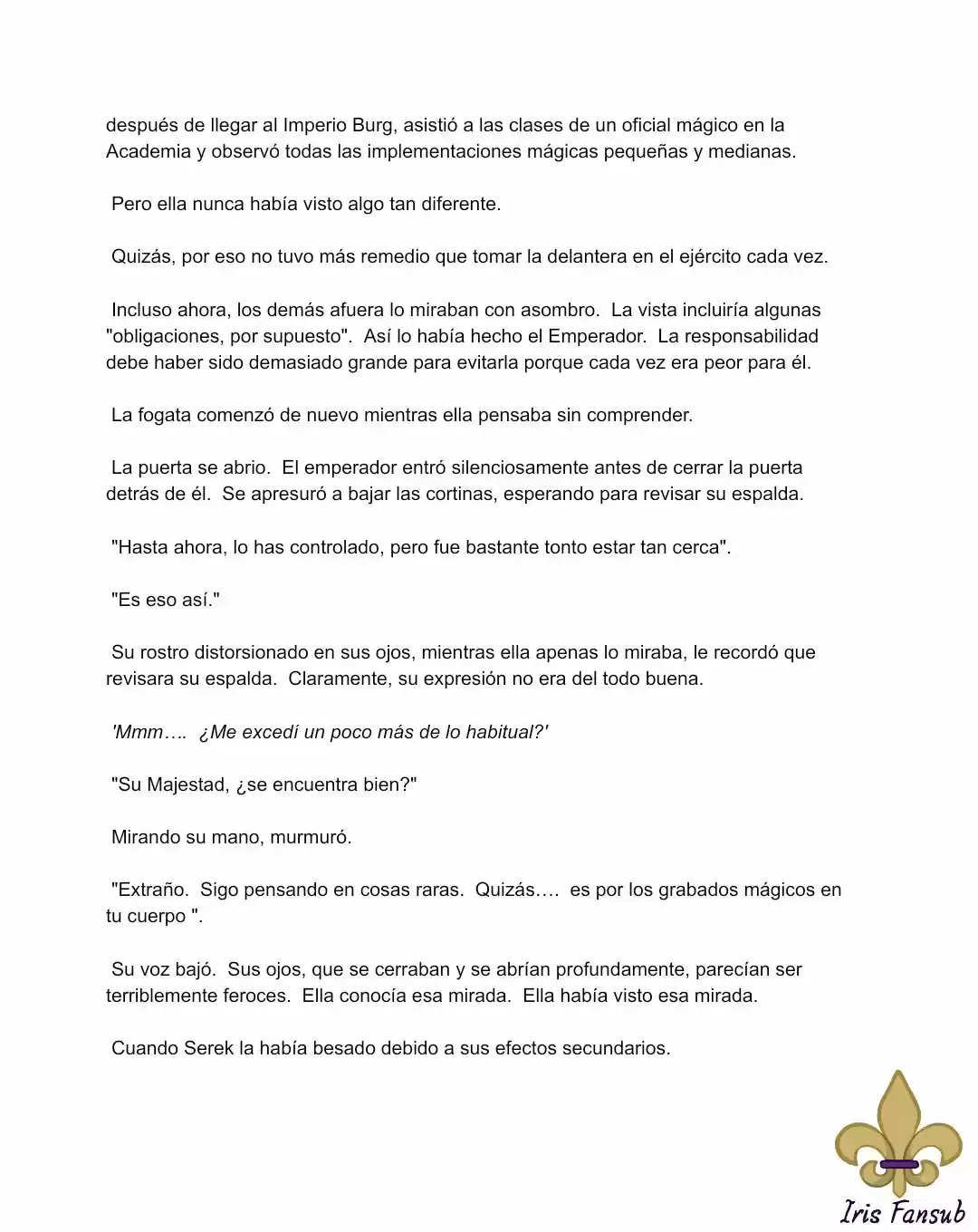 Por Qué El Rey Necesita Una Secretaria (Novela) - Capítulo 24 - Página 7 - LectorTMOo