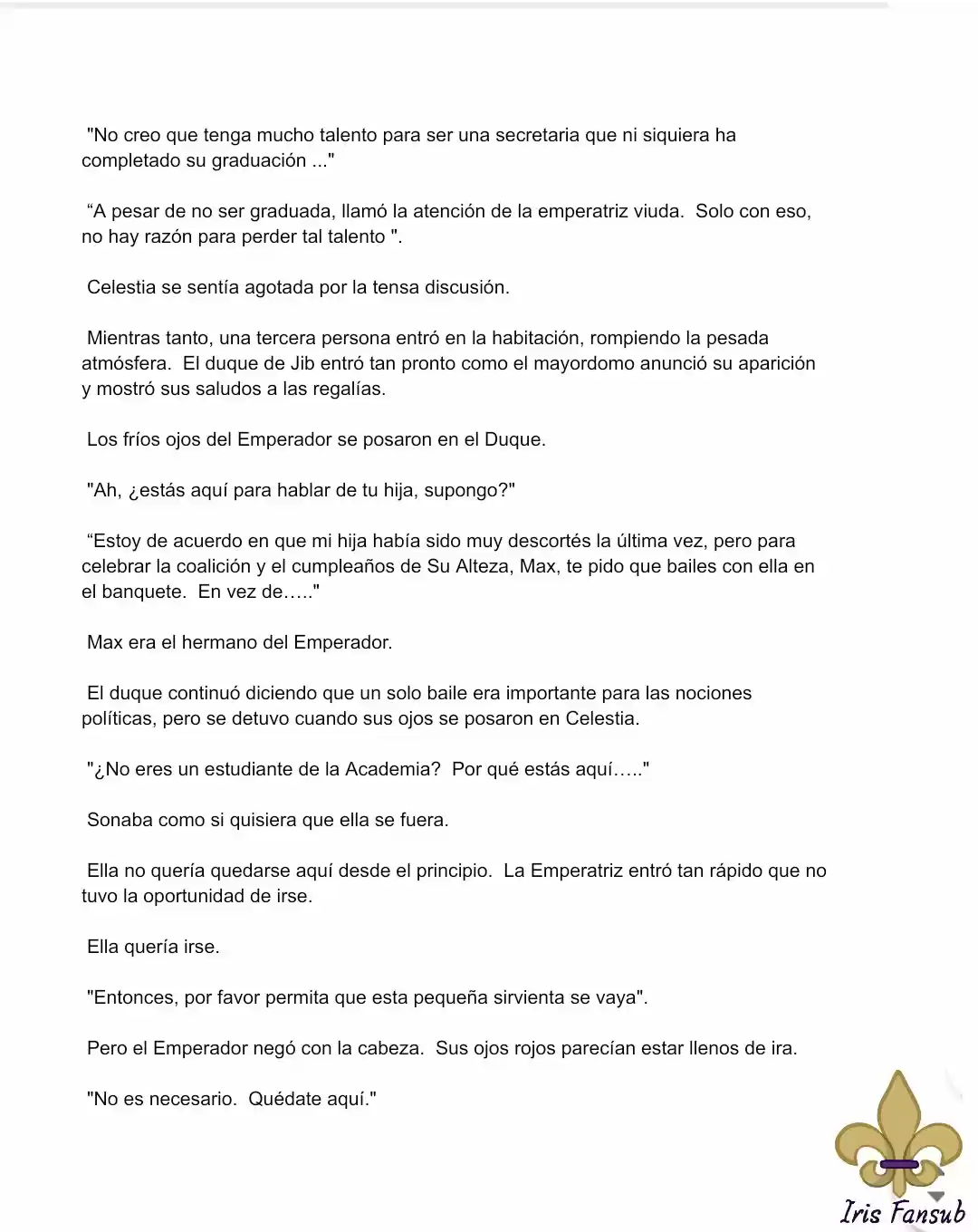 Por Qué El Rey Necesita Una Secretaria (Novela) - Capítulo 26 - Página 4 - LectorTMOo