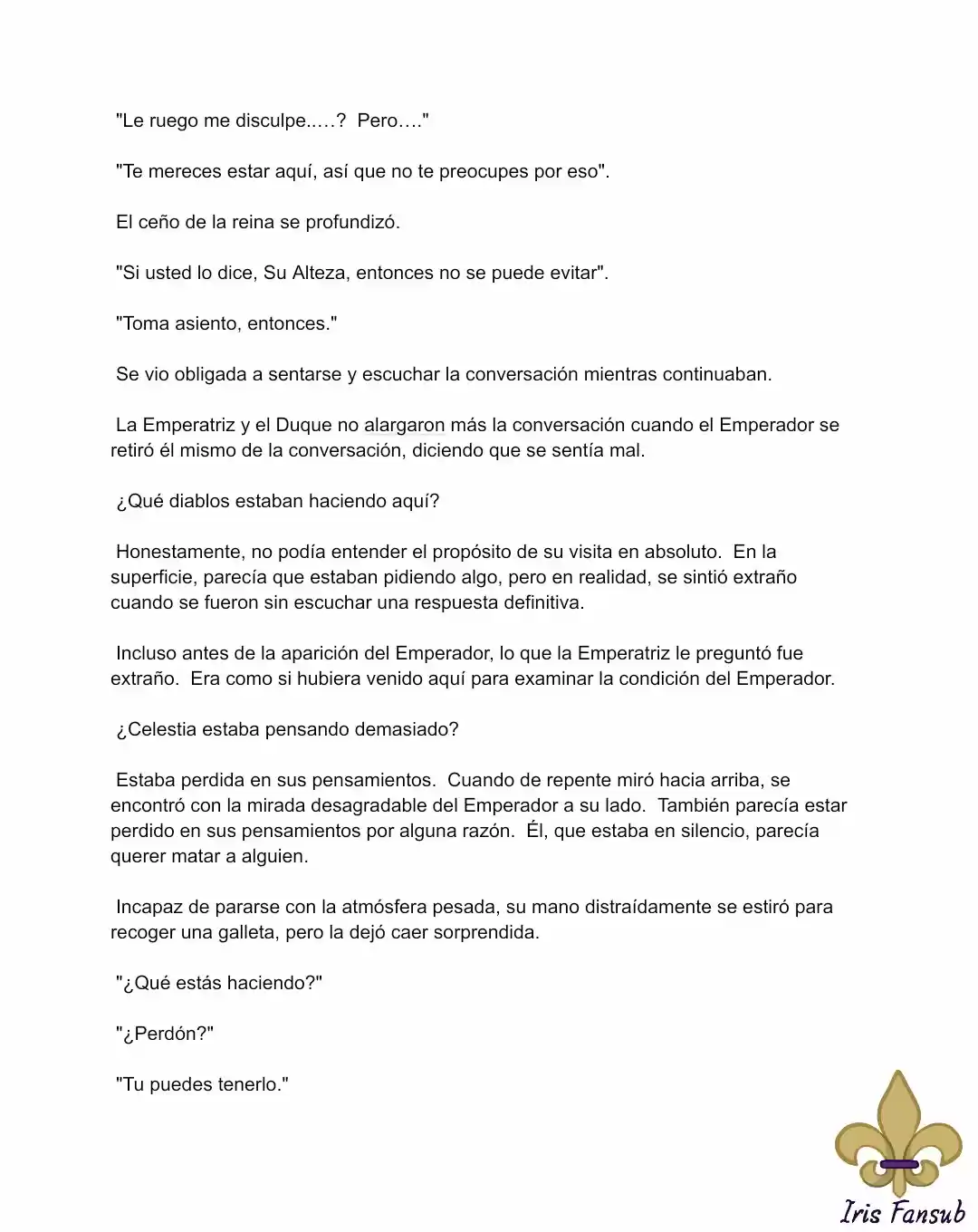 Por Qué El Rey Necesita Una Secretaria (Novela) - Capítulo 26 - Página 5 - LectorTMOo