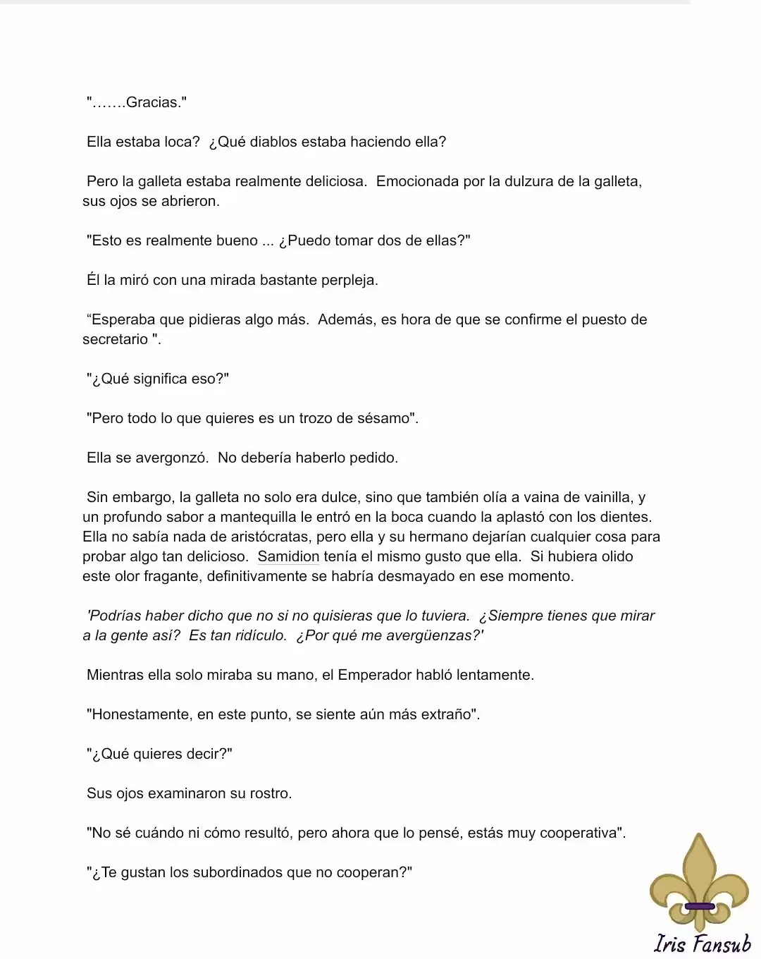 Por Qué El Rey Necesita Una Secretaria (Novela) - Capítulo 26 - Página 6 - LectorTMOo