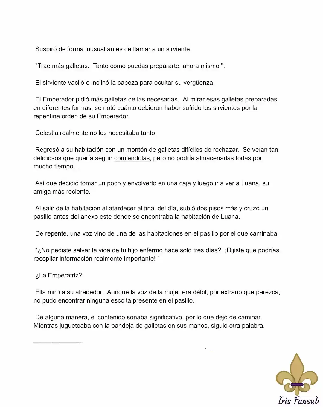 Por Qué El Rey Necesita Una Secretaria (Novela) - Capítulo 26 - Página 8 - LectorTMOo