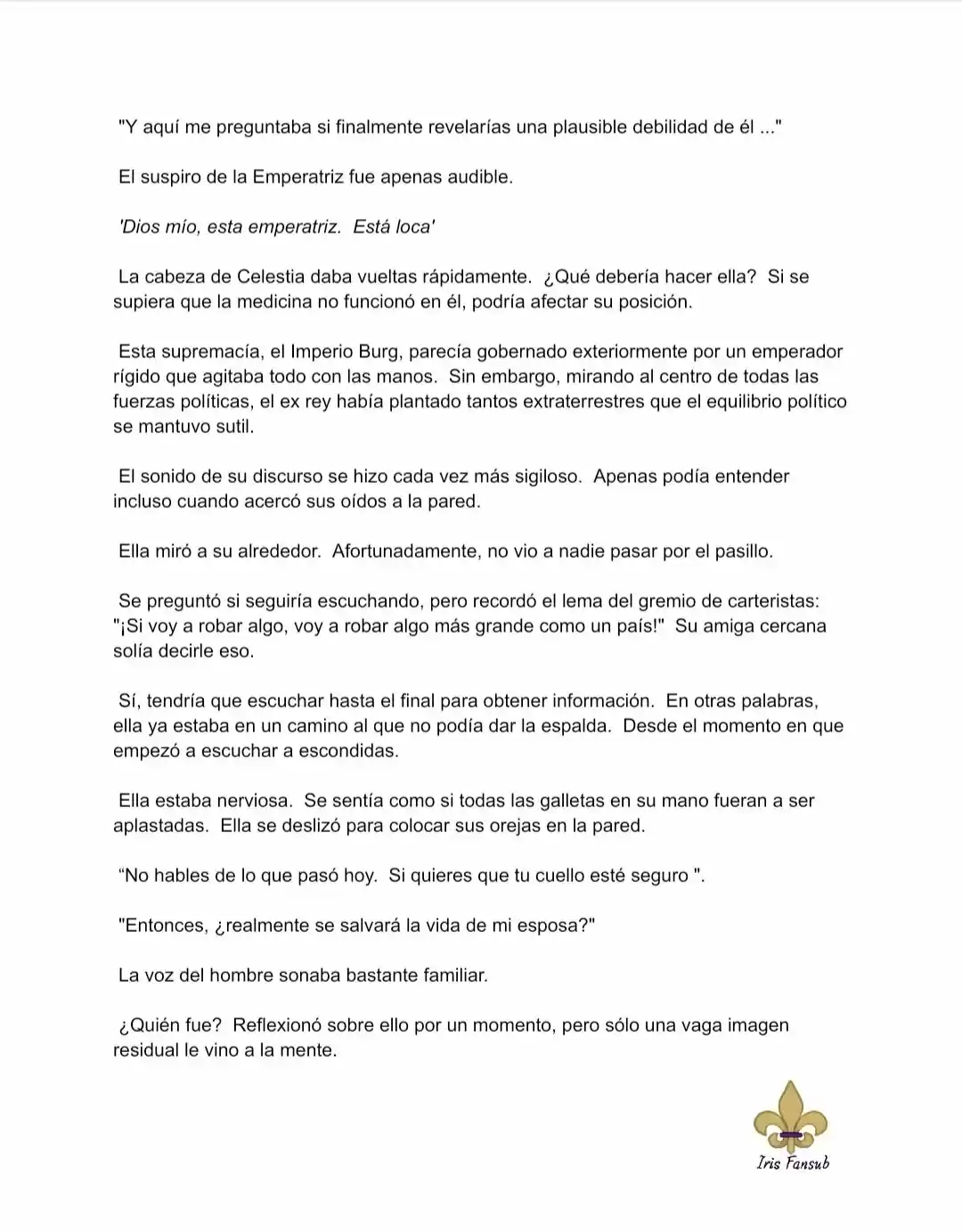Por Qué El Rey Necesita Una Secretaria (Novela) - Capítulo 27 - Página 4 - LectorTMOo