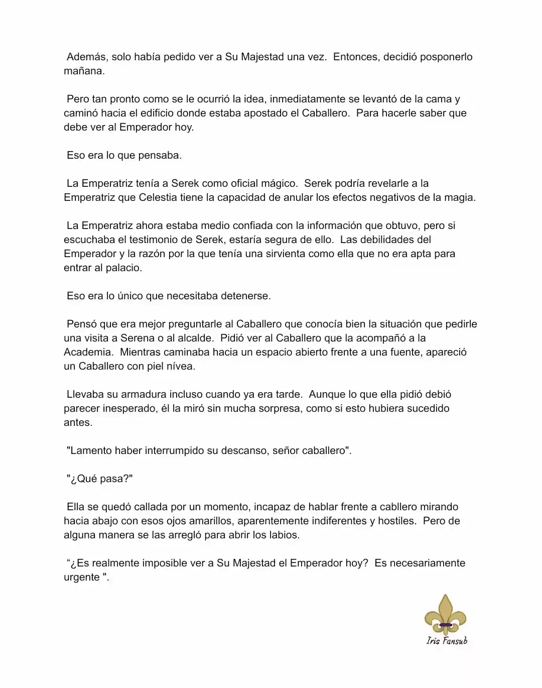 Por Qué El Rey Necesita Una Secretaria (Novela) - Capítulo 27 - Página 7 - LectorTMOo