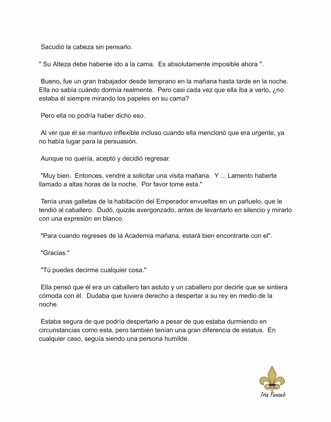 Por Qué El Rey Necesita Una Secretaria (Novela) - Capítulo 27 - Página 8 - LectorTMOo
