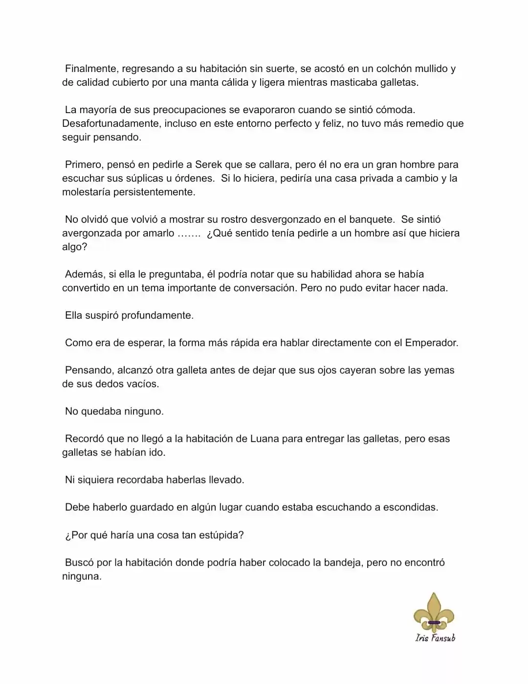 Por Qué El Rey Necesita Una Secretaria (Novela) - Capítulo 27 - Página 9 - LectorTMOo