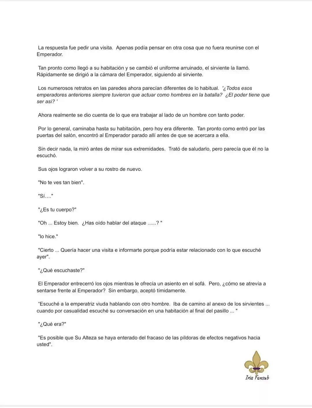 Por Qué El Rey Necesita Una Secretaria (Novela) - Capítulo 28 - Página 6 - LectorTMOo