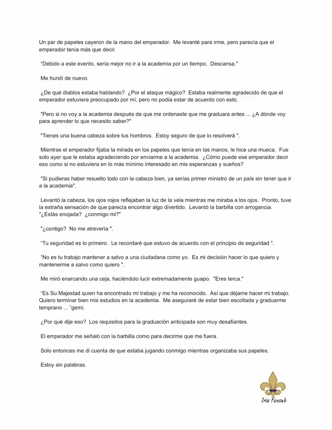 Por Qué El Rey Necesita Una Secretaria (Novela) - Capítulo 29 - Página 5 - LectorTMOo