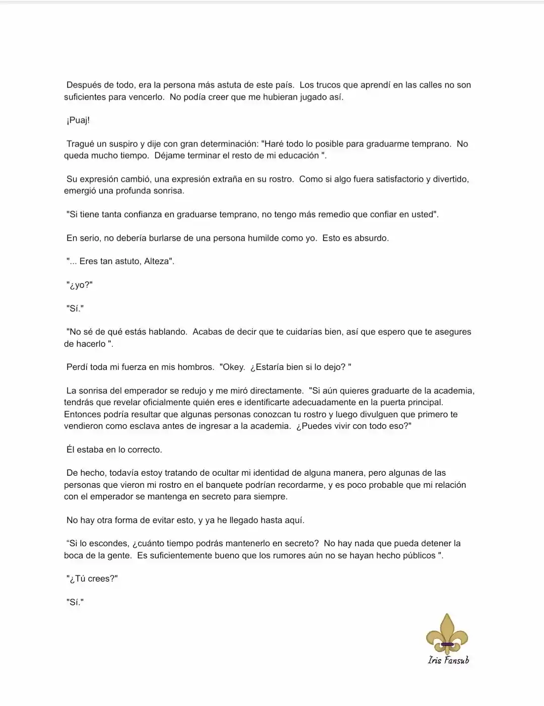Por Qué El Rey Necesita Una Secretaria (Novela) - Capítulo 29 - Página 6 - LectorTMOo