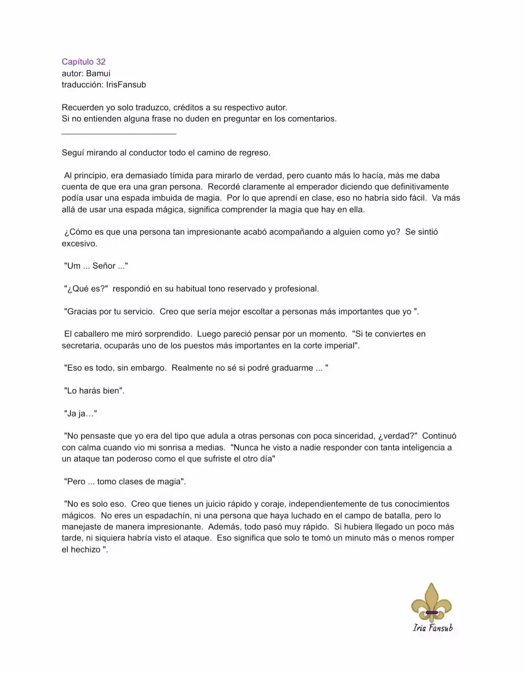 Por Qué El Rey Necesita Una Secretaria (Novela) - Capítulo 32 - Página 2 - LectorTMOo