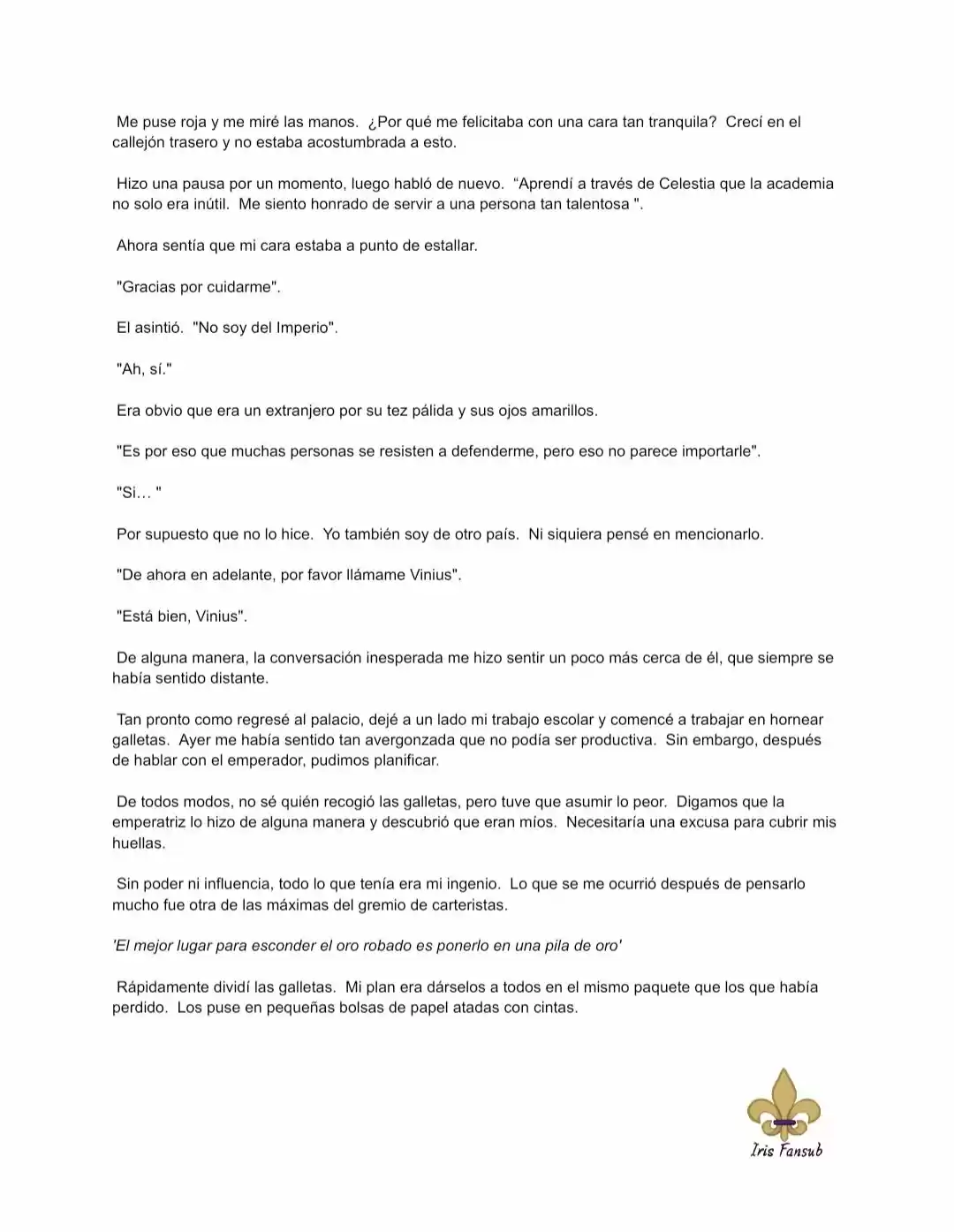 Por Qué El Rey Necesita Una Secretaria (Novela) - Capítulo 32 - Página 3 - LectorTMOo