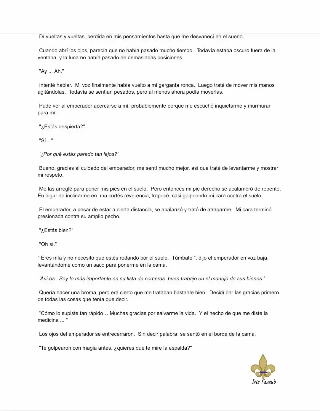 Por Qué El Rey Necesita Una Secretaria (Novela) - Capítulo 33 - Página 5 - LectorTMOo