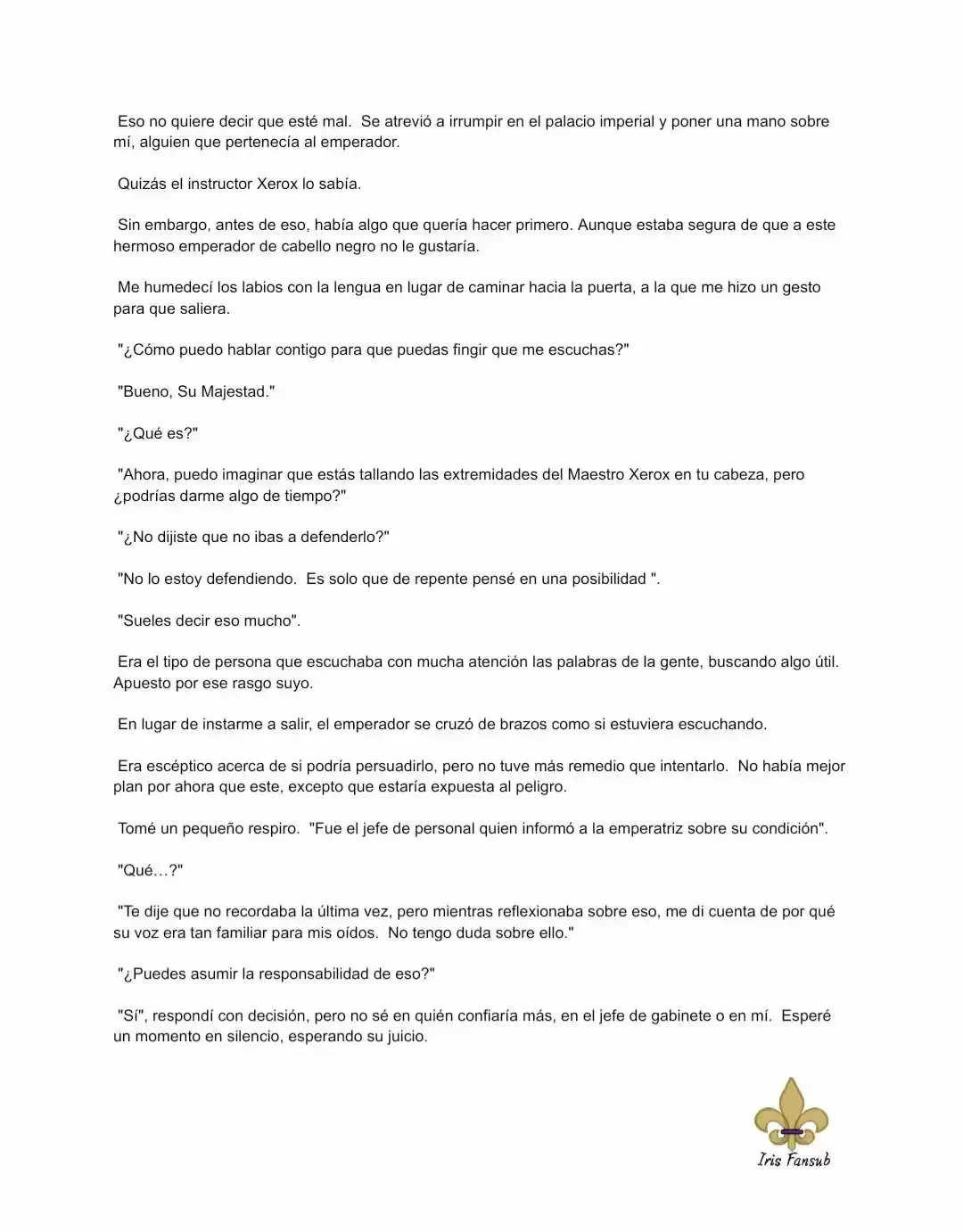 Por Qué El Rey Necesita Una Secretaria (Novela) - Capítulo 34 - Página 6 - LectorTMOo