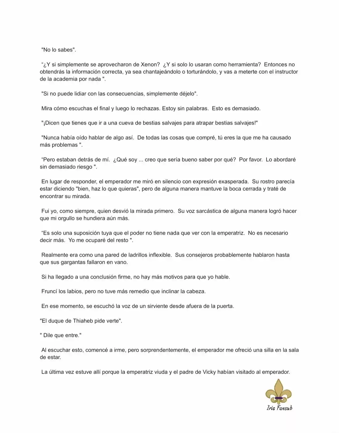 Por Qué El Rey Necesita Una Secretaria (Novela) - Capítulo 35 - Página 3 - LectorTMOo