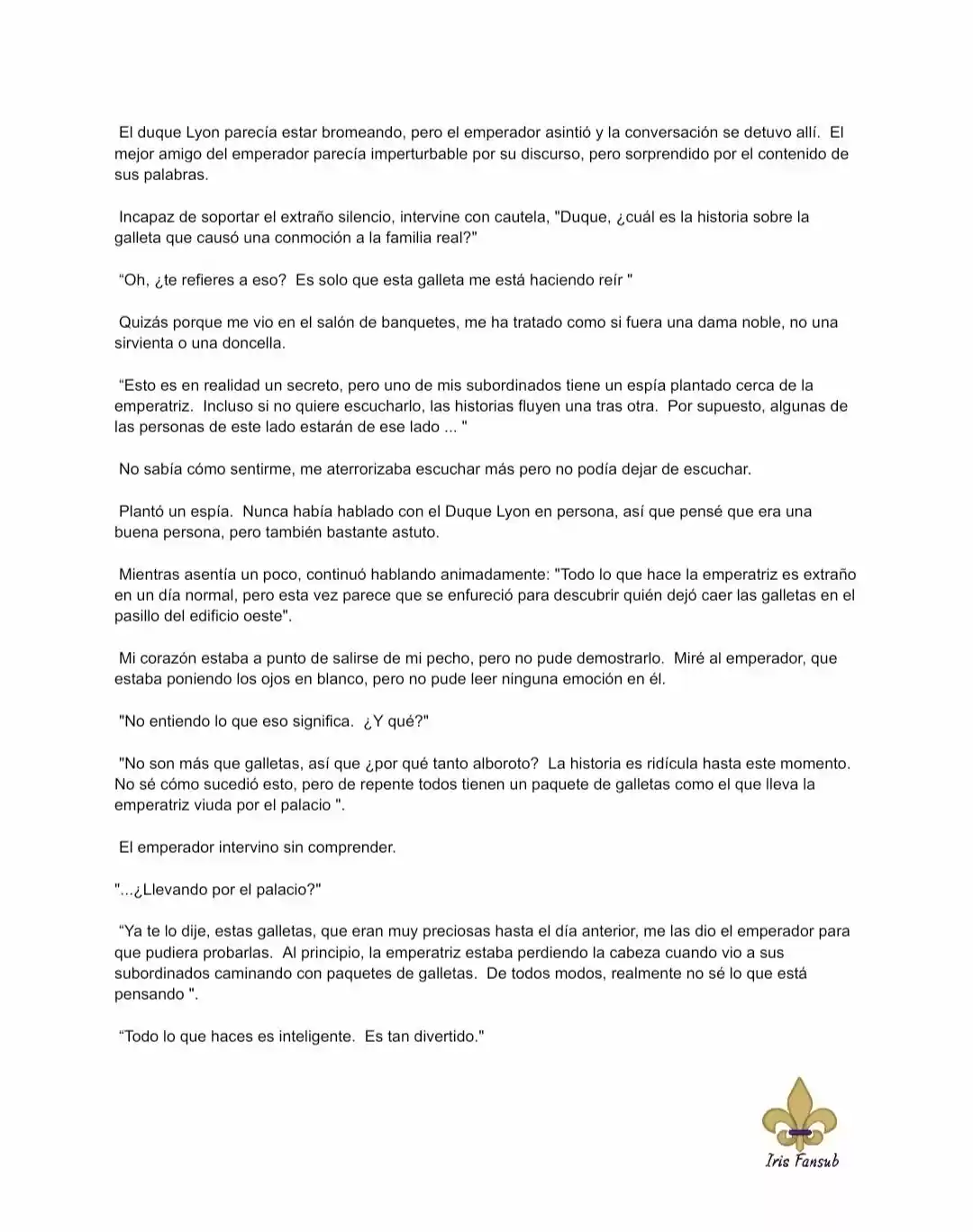Por Qué El Rey Necesita Una Secretaria (Novela) - Capítulo 35 - Página 5 - LectorTMOo