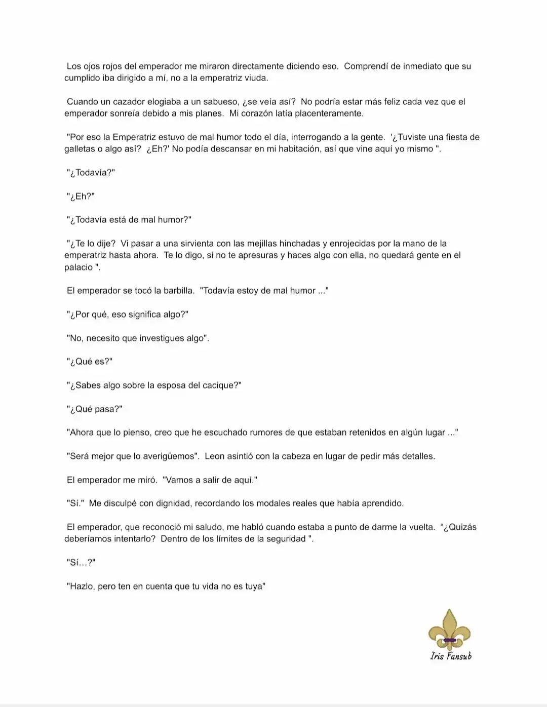 Por Qué El Rey Necesita Una Secretaria (Novela) - Capítulo 35 - Página 6 - LectorTMOo