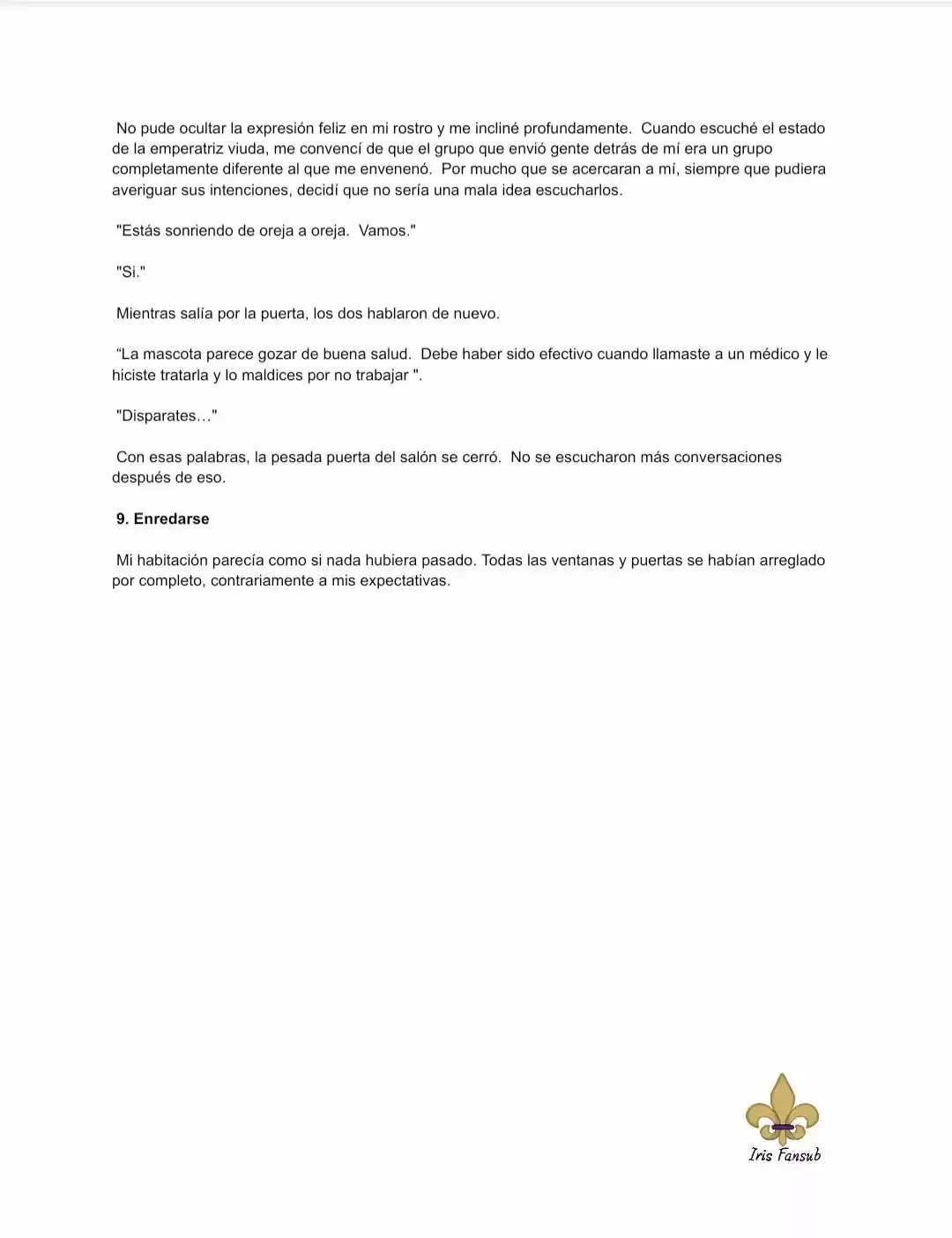 Por Qué El Rey Necesita Una Secretaria (Novela) - Capítulo 35 - Página 7 - LectorTMOo