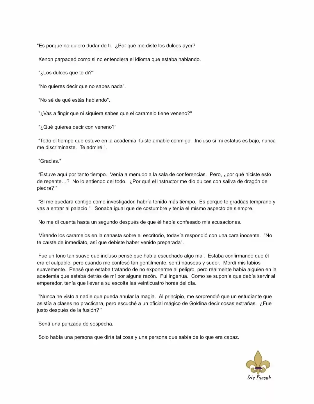 Por Qué El Rey Necesita Una Secretaria (Novela) - Capítulo 36 - Página 4 - LectorTMOo