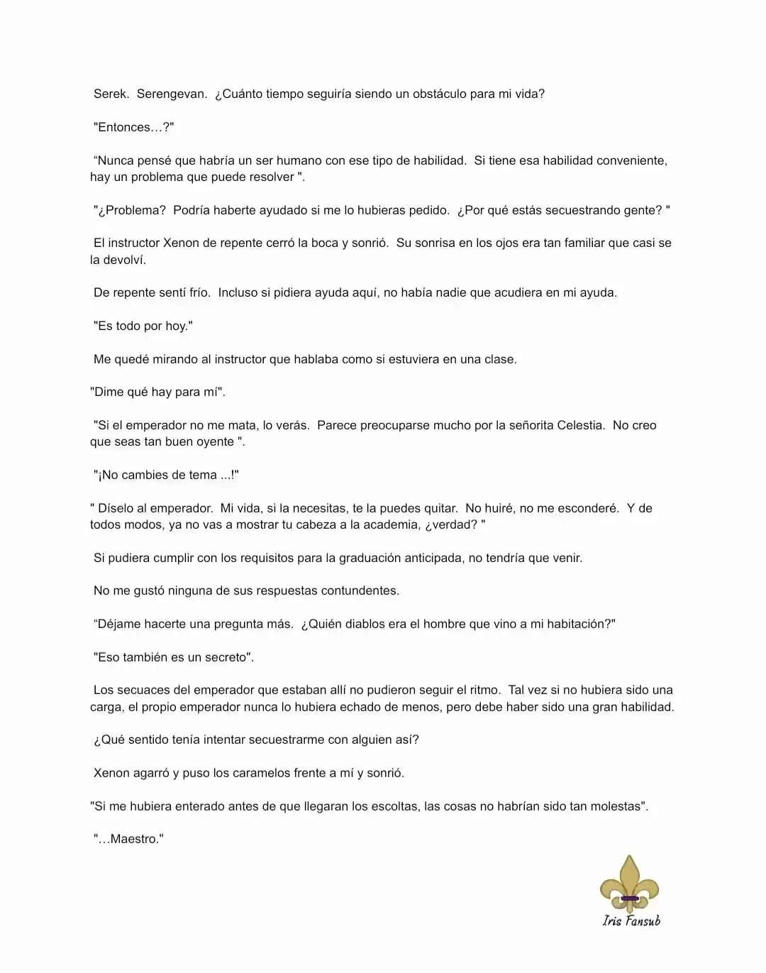 Por Qué El Rey Necesita Una Secretaria (Novela) - Capítulo 36 - Página 5 - LectorTMOo