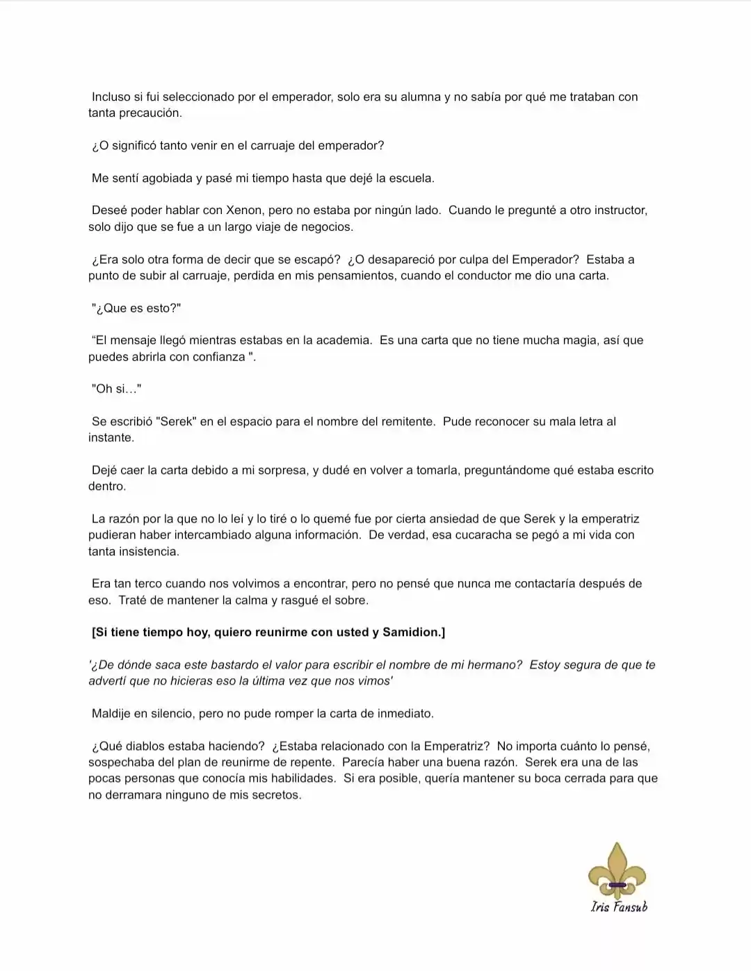 Por Qué El Rey Necesita Una Secretaria (Novela) - Capítulo 37 - Página 3 - LectorTMOo