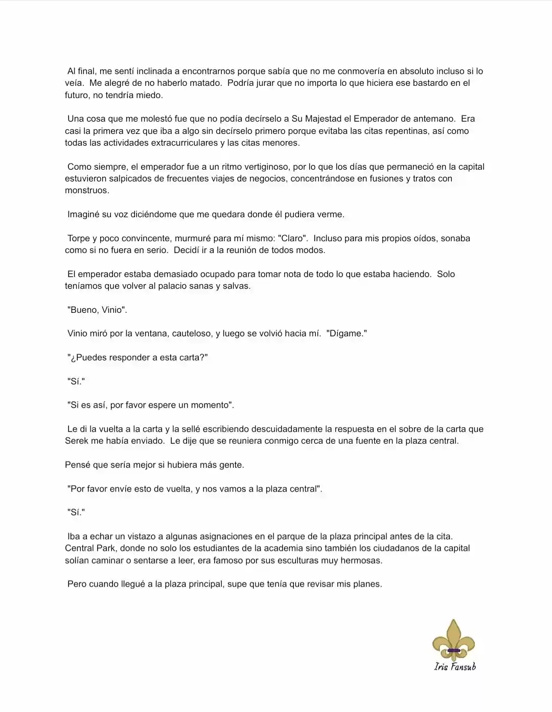 Por Qué El Rey Necesita Una Secretaria (Novela) - Capítulo 37 - Página 4 - LectorTMOo