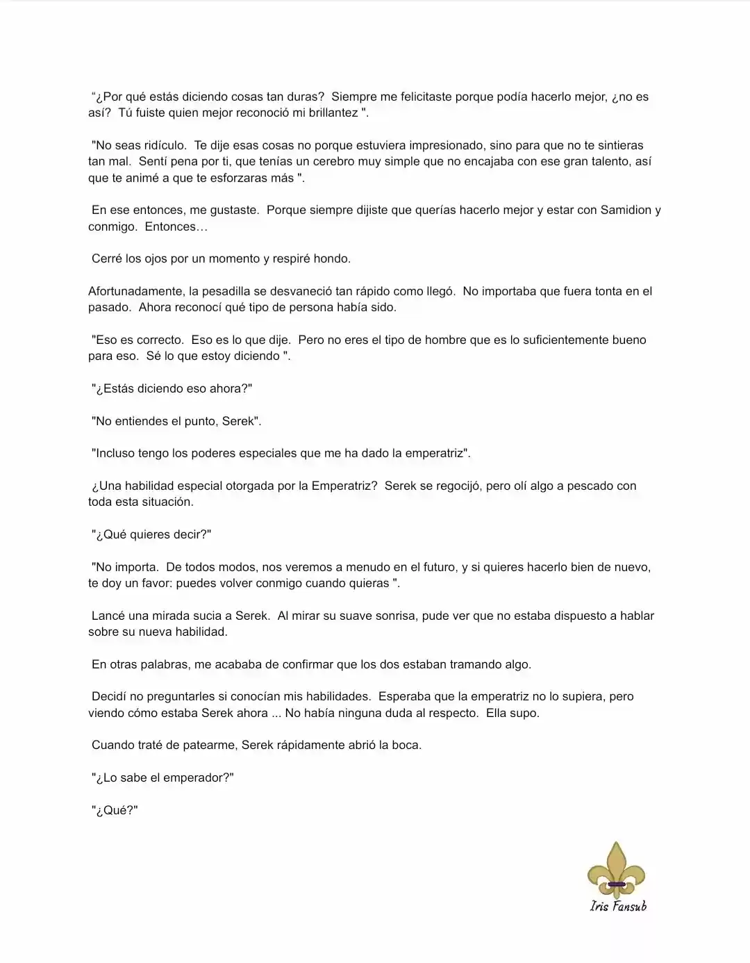 Por Qué El Rey Necesita Una Secretaria (Novela) - Capítulo 38 - Página 5 - LectorTMOo
