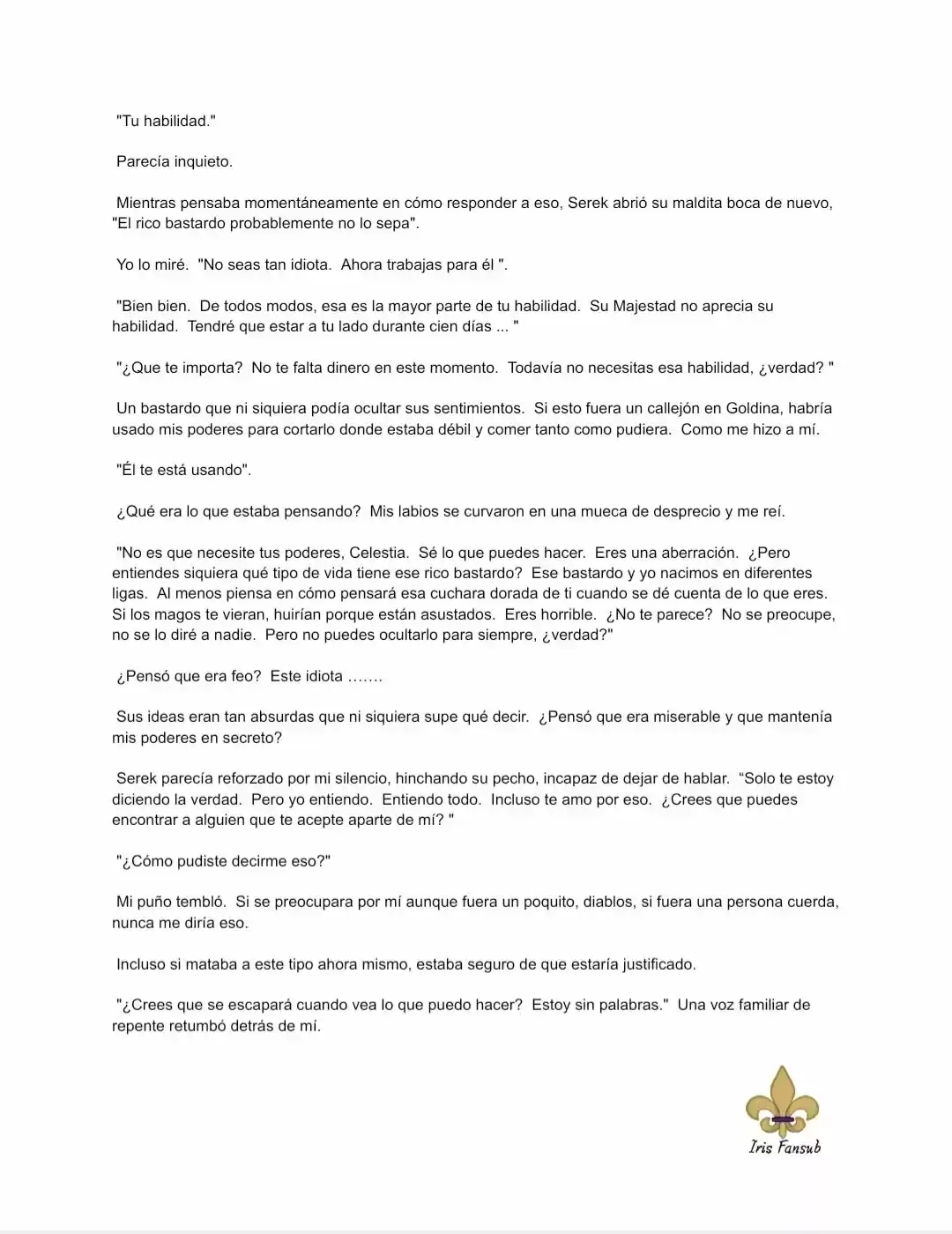 Por Qué El Rey Necesita Una Secretaria (Novela) - Capítulo 38 - Página 6 - LectorTMOo