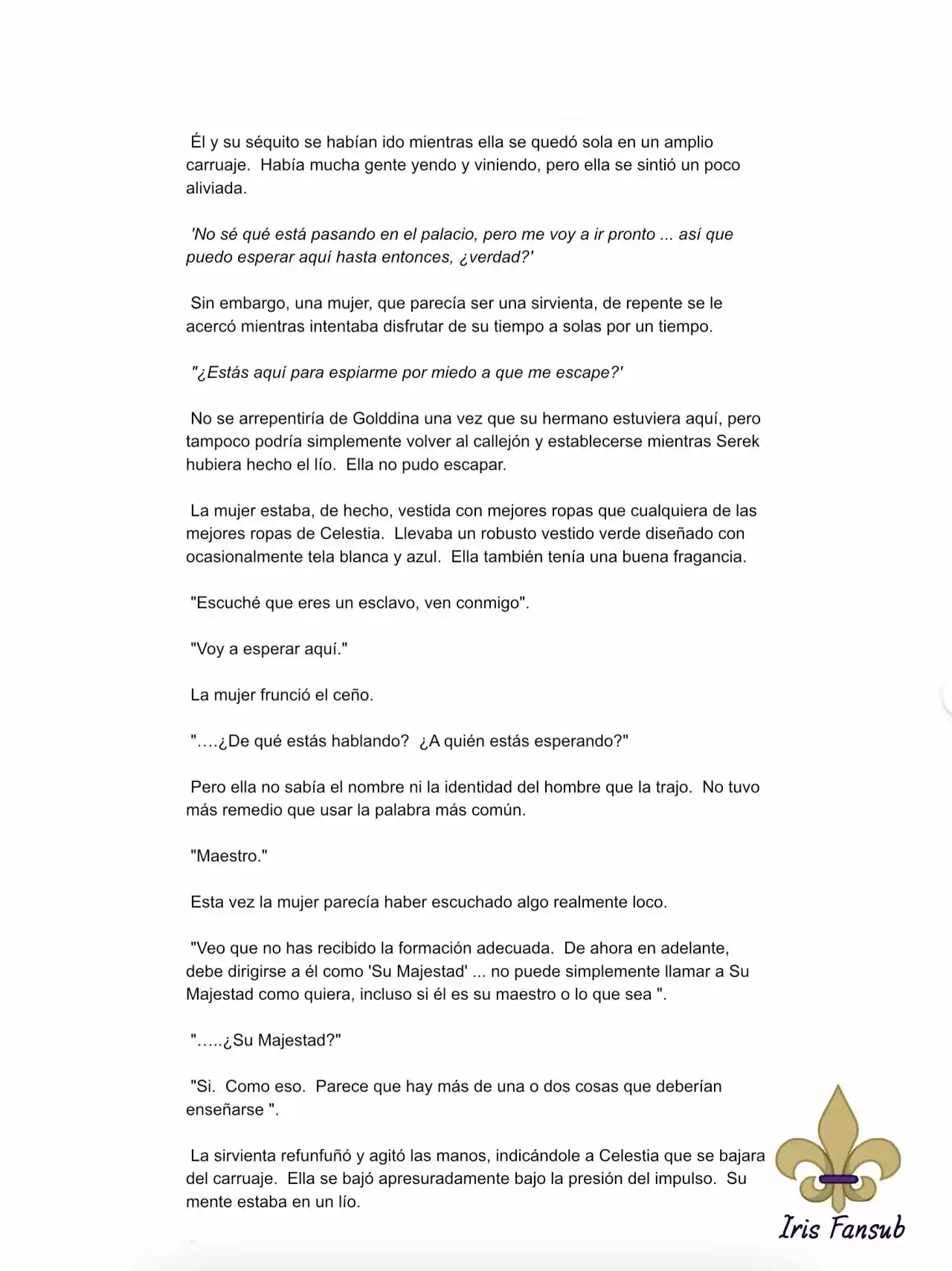 Por Qué El Rey Necesita Una Secretaria (Novela) - Capítulo 4 - Página 4 - LectorTMOo