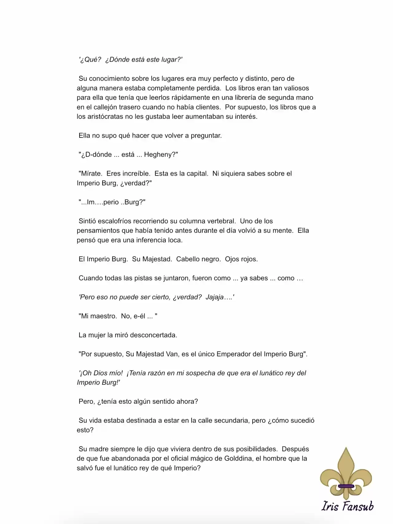 Por Qué El Rey Necesita Una Secretaria (Novela) - Capítulo 4 - Página 5 - LectorTMOo