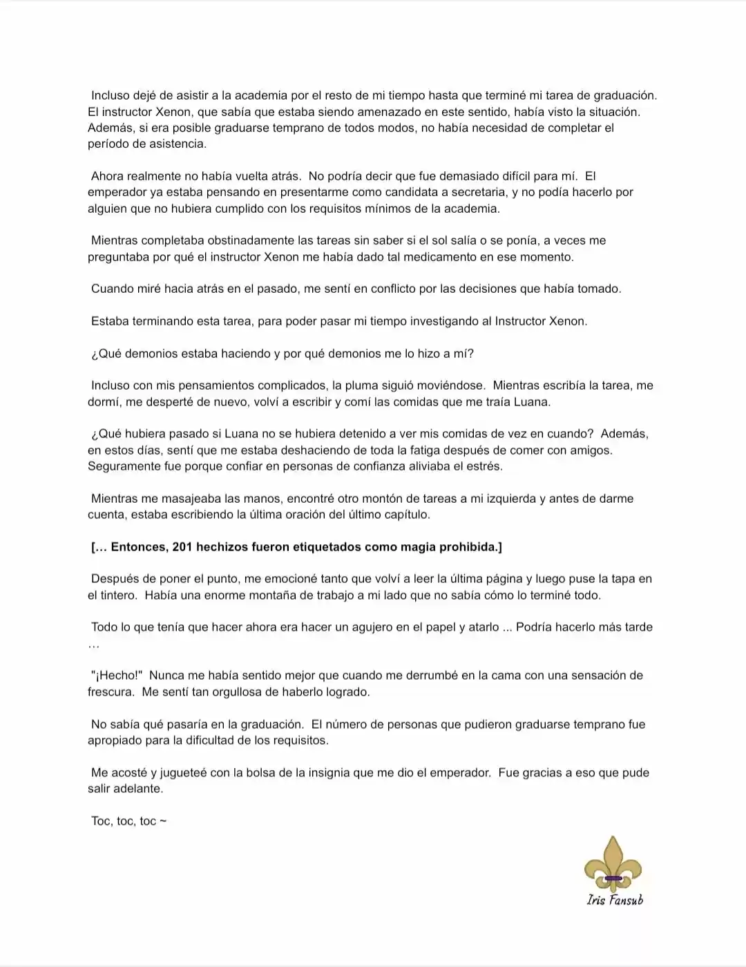 Por Qué El Rey Necesita Una Secretaria (Novela) - Capítulo 40 - Página 6 - LectorTMOo