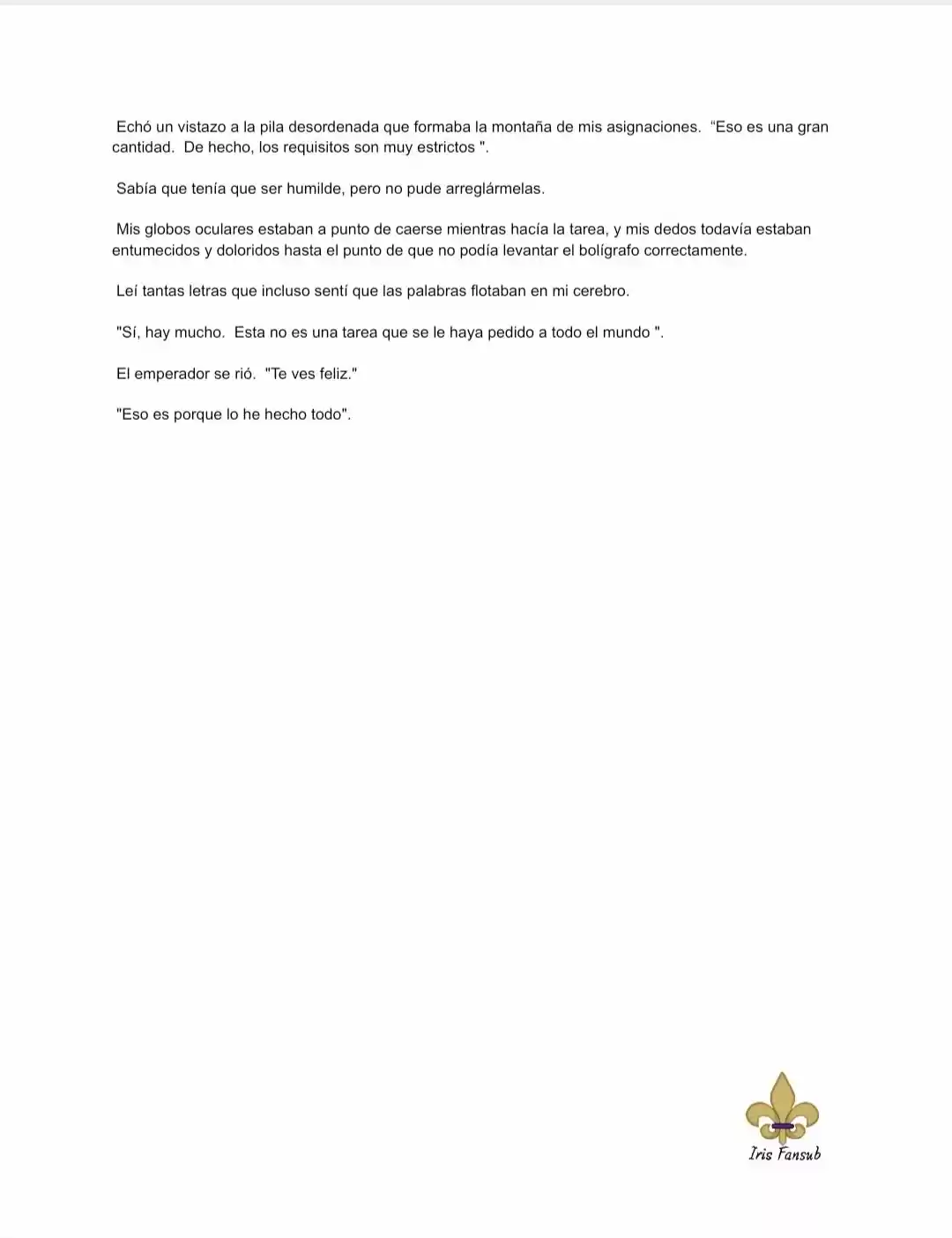 Por Qué El Rey Necesita Una Secretaria (Novela) - Capítulo 40 - Página 8 - LectorTMOo
