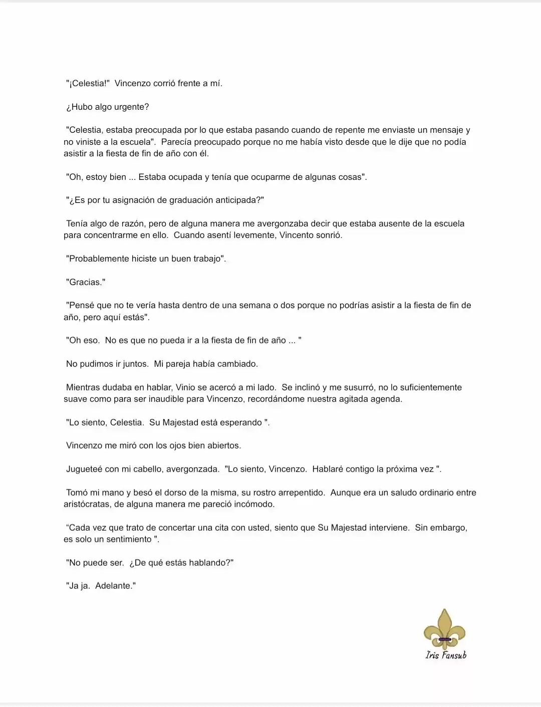 Por Qué El Rey Necesita Una Secretaria (Novela) - Capítulo 41 - Página 5 - LectorTMOo