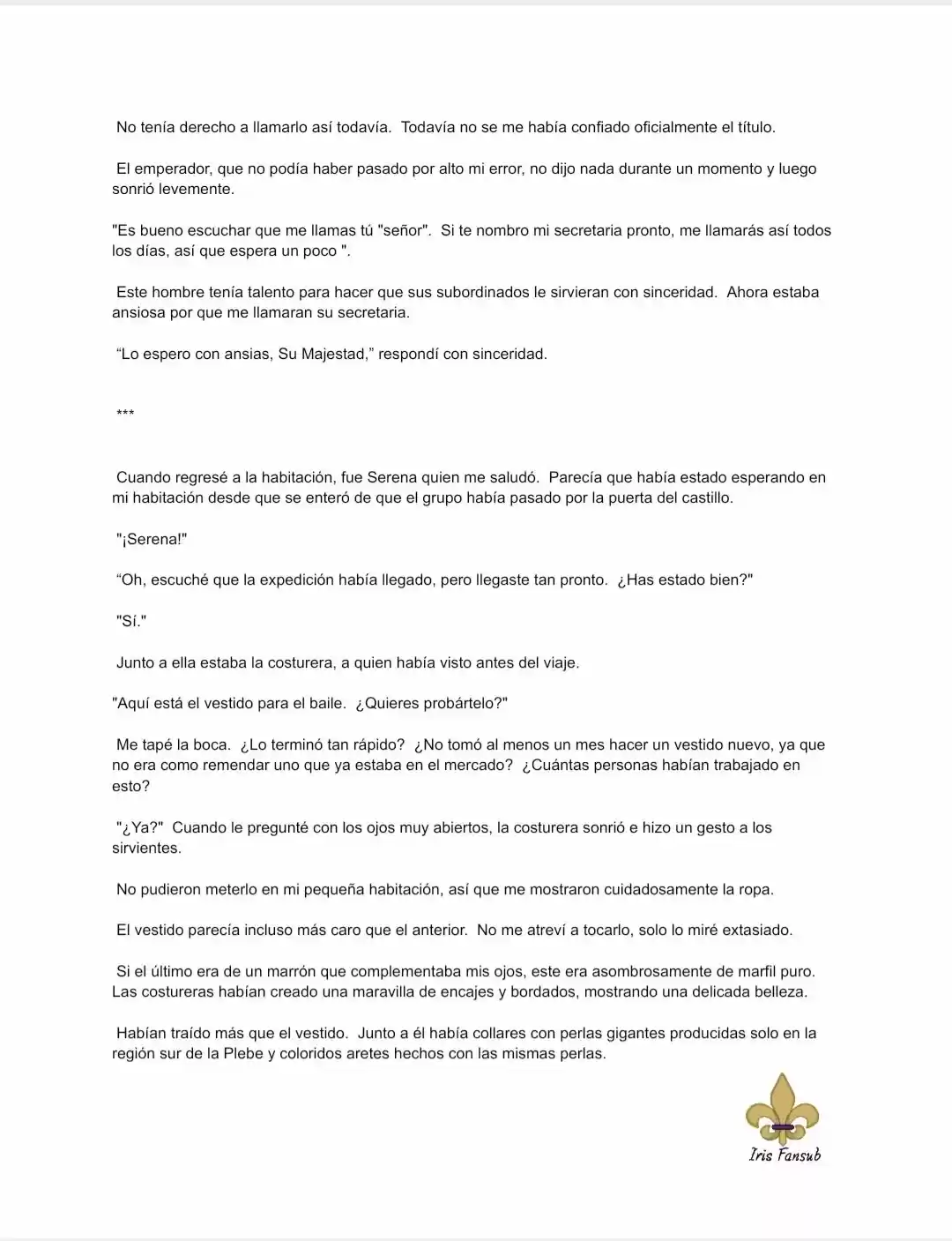 Por Qué El Rey Necesita Una Secretaria (Novela) - Capítulo 42 - Página 4 - LectorTMOo