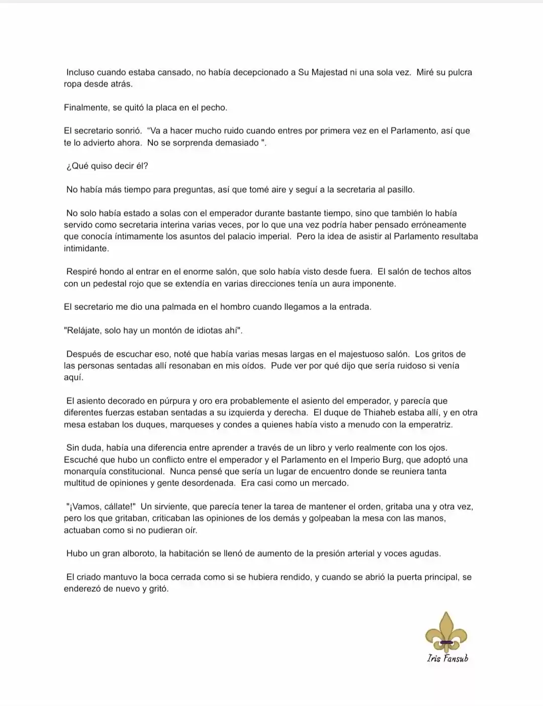 Por Qué El Rey Necesita Una Secretaria (Novela) - Capítulo 43 - Página 3 - LectorTMOo