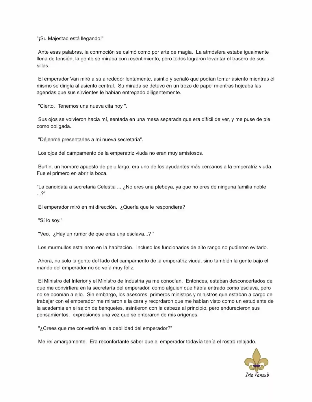 Por Qué El Rey Necesita Una Secretaria (Novela) - Capítulo 43 - Página 4 - LectorTMOo
