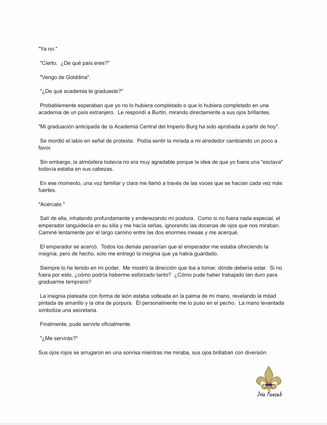 Por Qué El Rey Necesita Una Secretaria (Novela) - Capítulo 43 - Página 5 - LectorTMOo